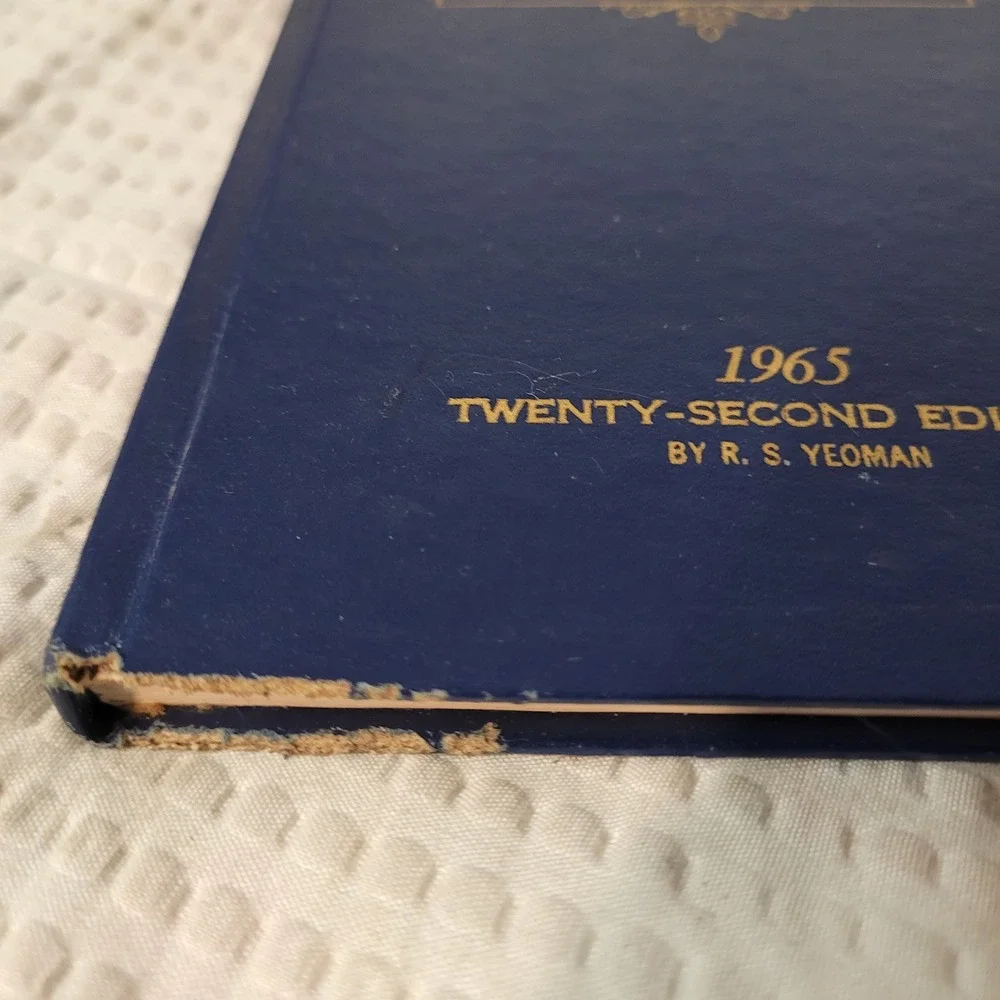 1965 Handbook of United States Coins 22nd Edition R. S. Yeoman Blue Book Vintage